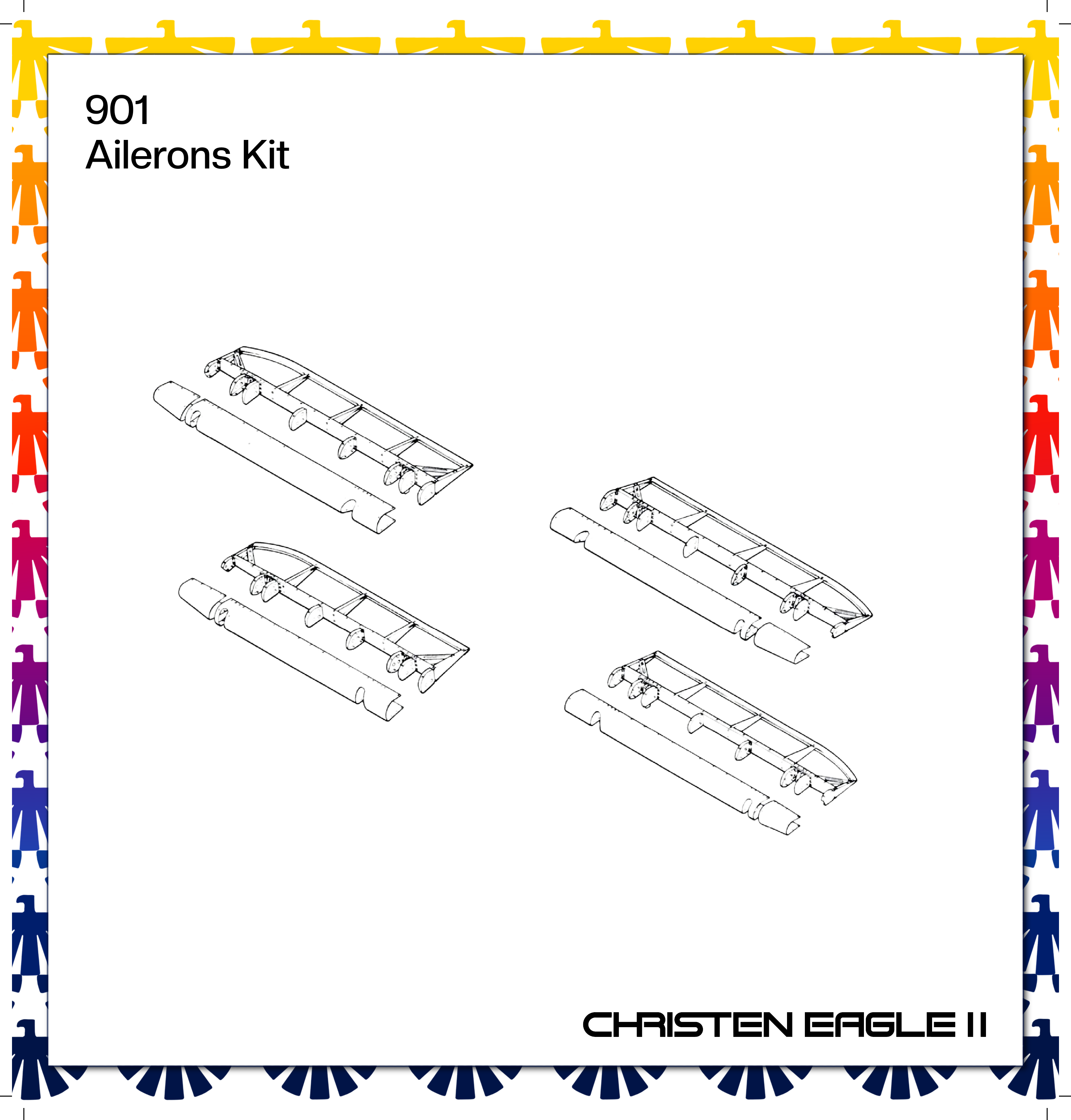 901 Ailerons Kit