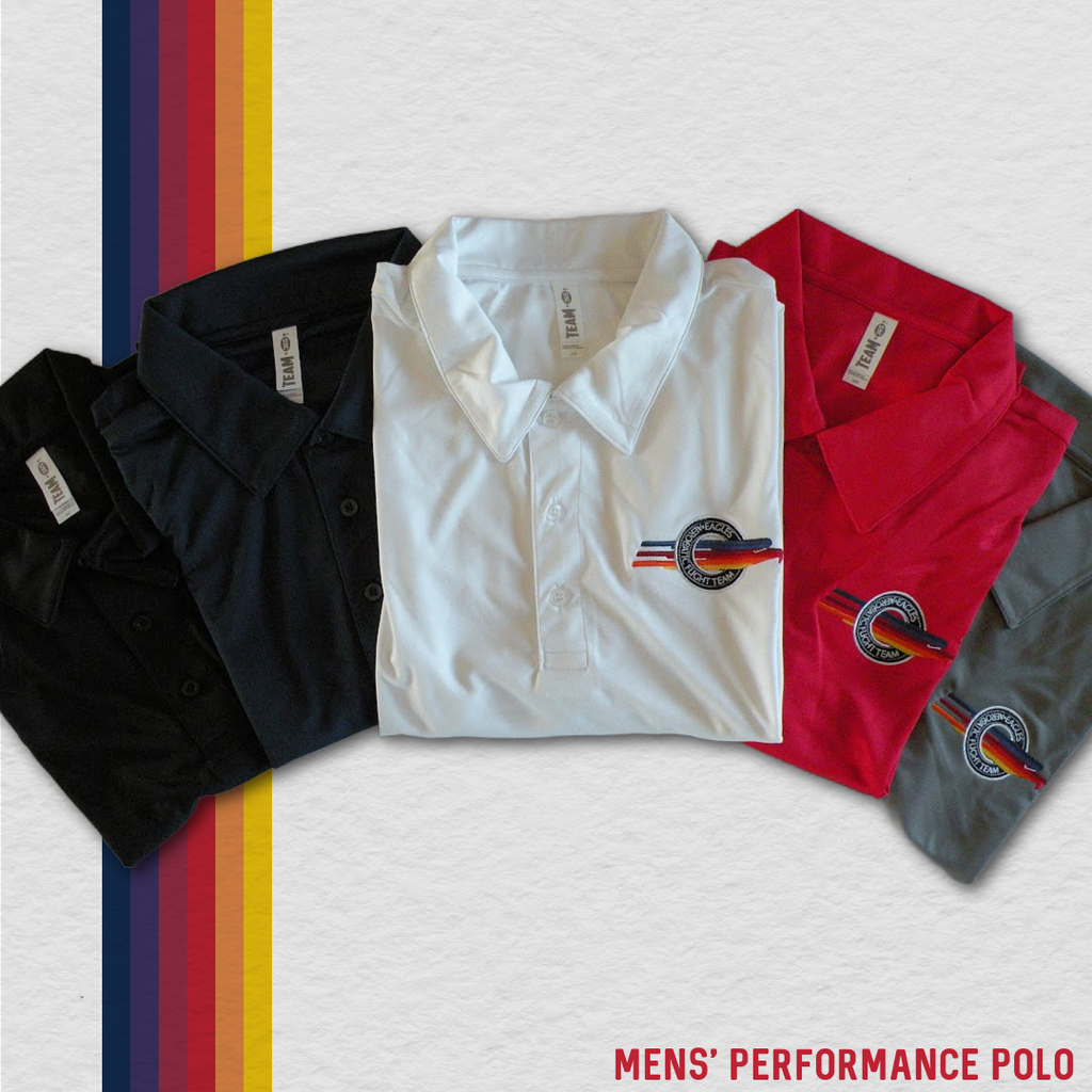 Mens' Performance Polo: Flight Team