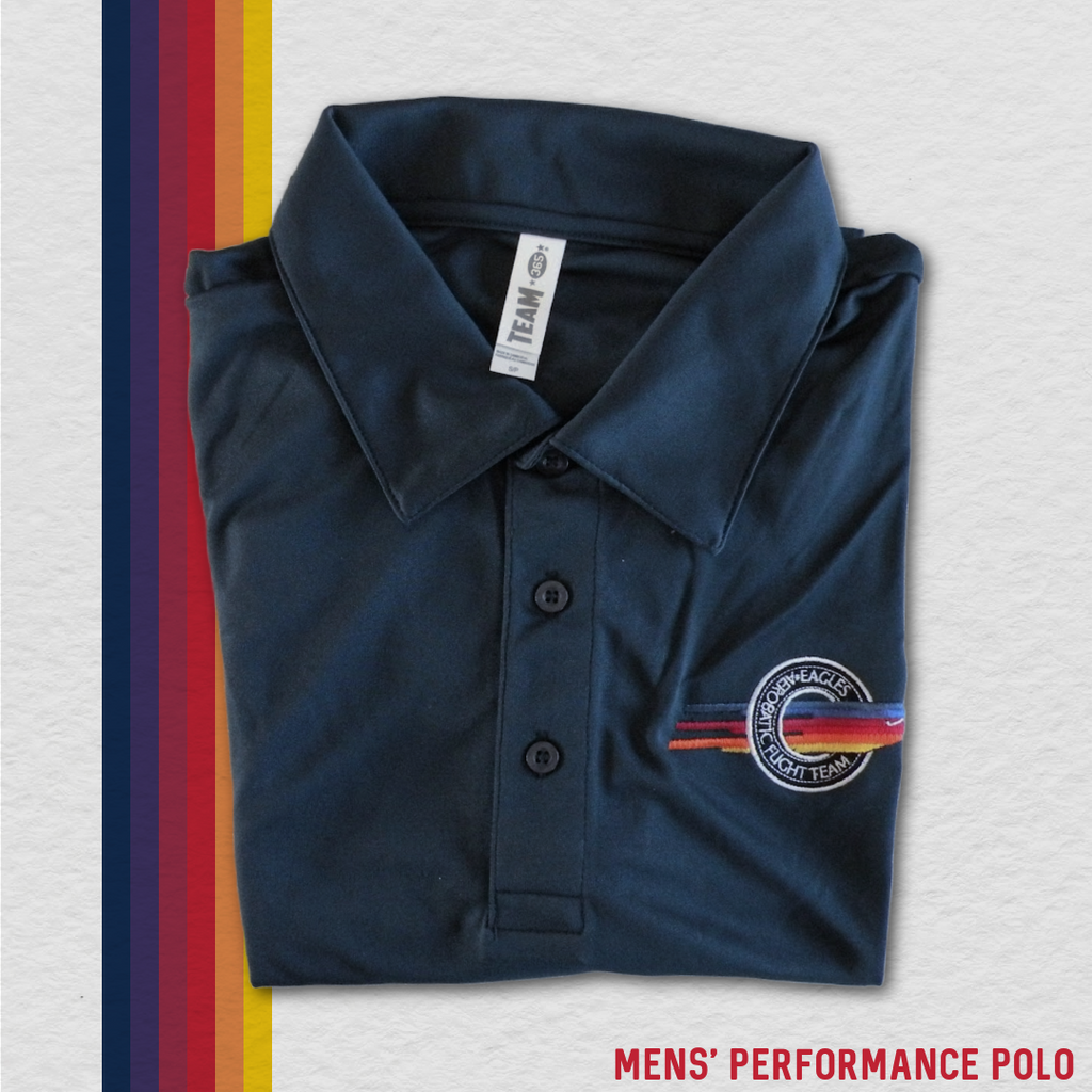 Mens' Performance Polo: Flight Team