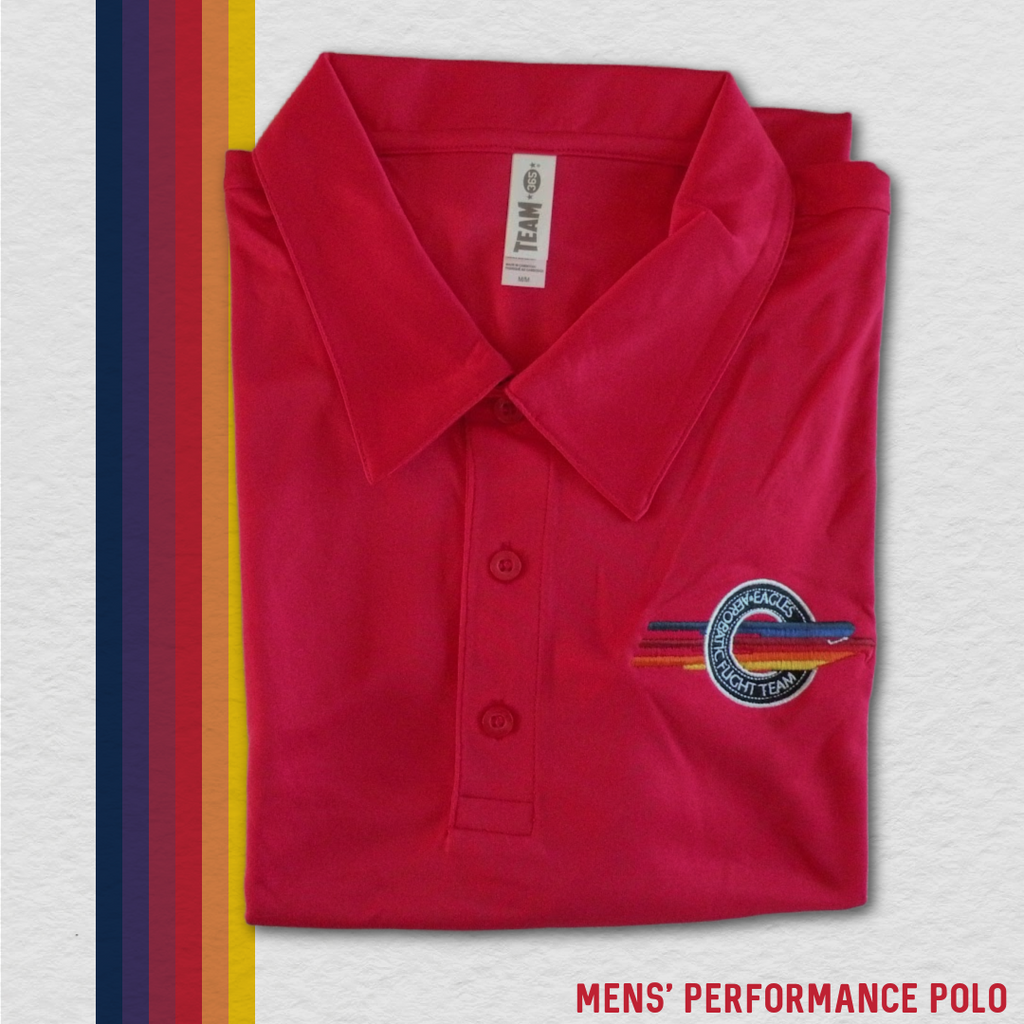 Mens' Performance Polo: Flight Team