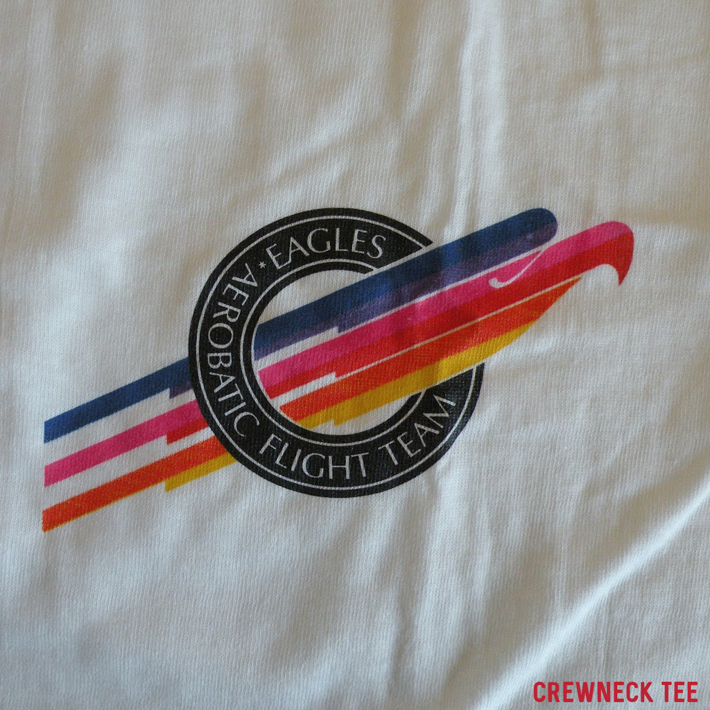 Vintage Mens' Crewneck Tee - Flight Team
