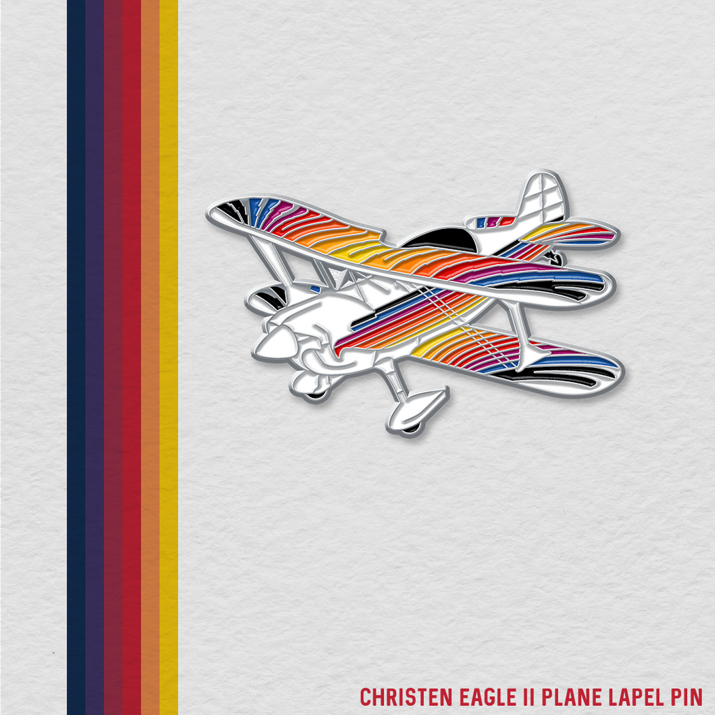 Christen Eagle II Plane Lapel Pin