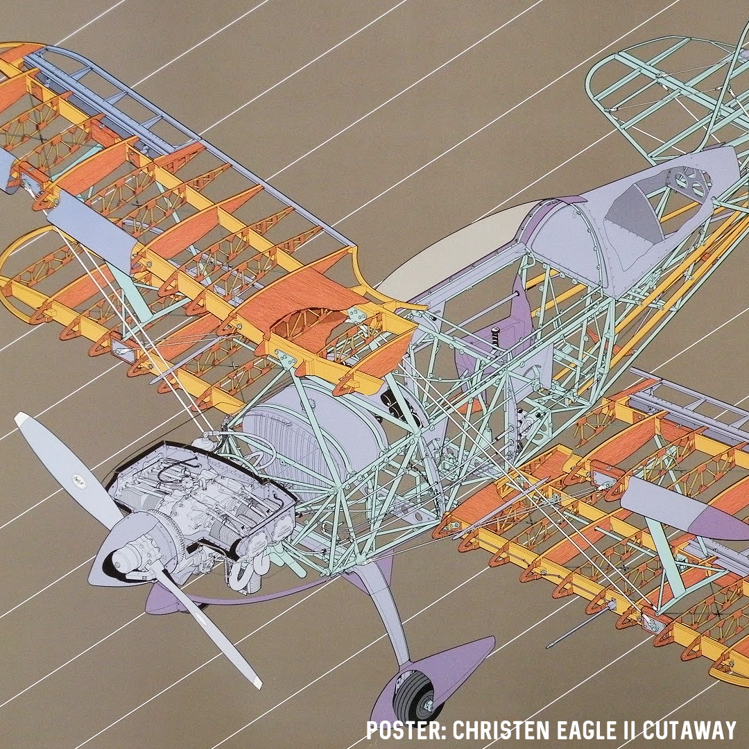 Poster: Christen Eagle II Cutaway