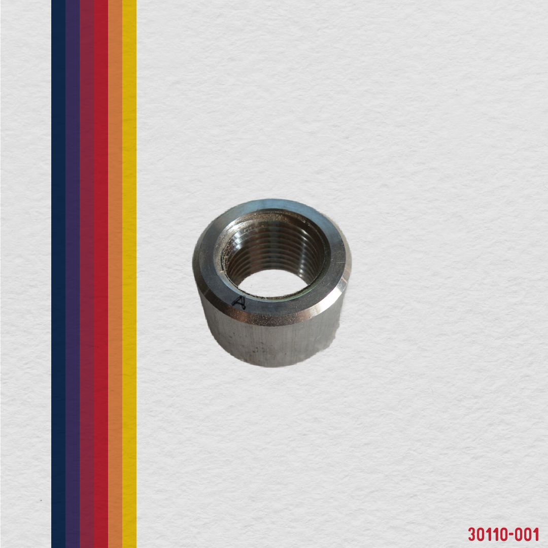 30110-001 Boss, Pipe thread welding Aluminum Sump
