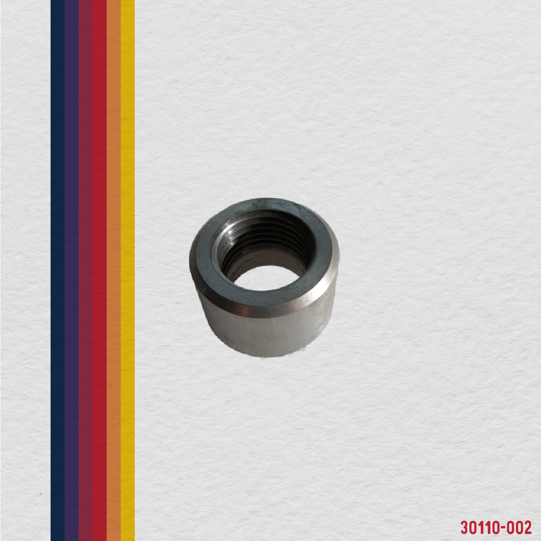 30110-002 Boss, Pipe thread welding magnesium sump