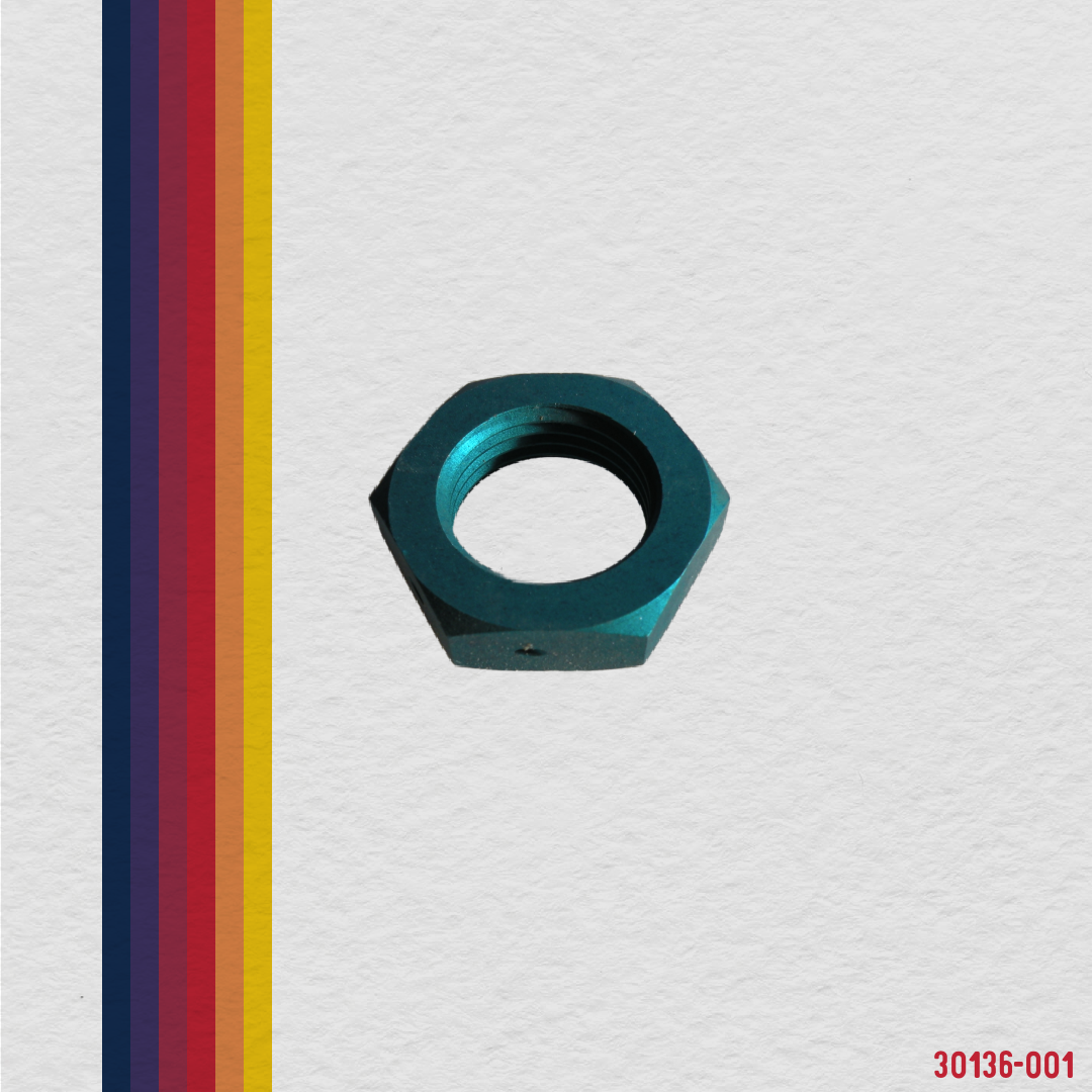 30136-001 Nut Breather Tee Anodized