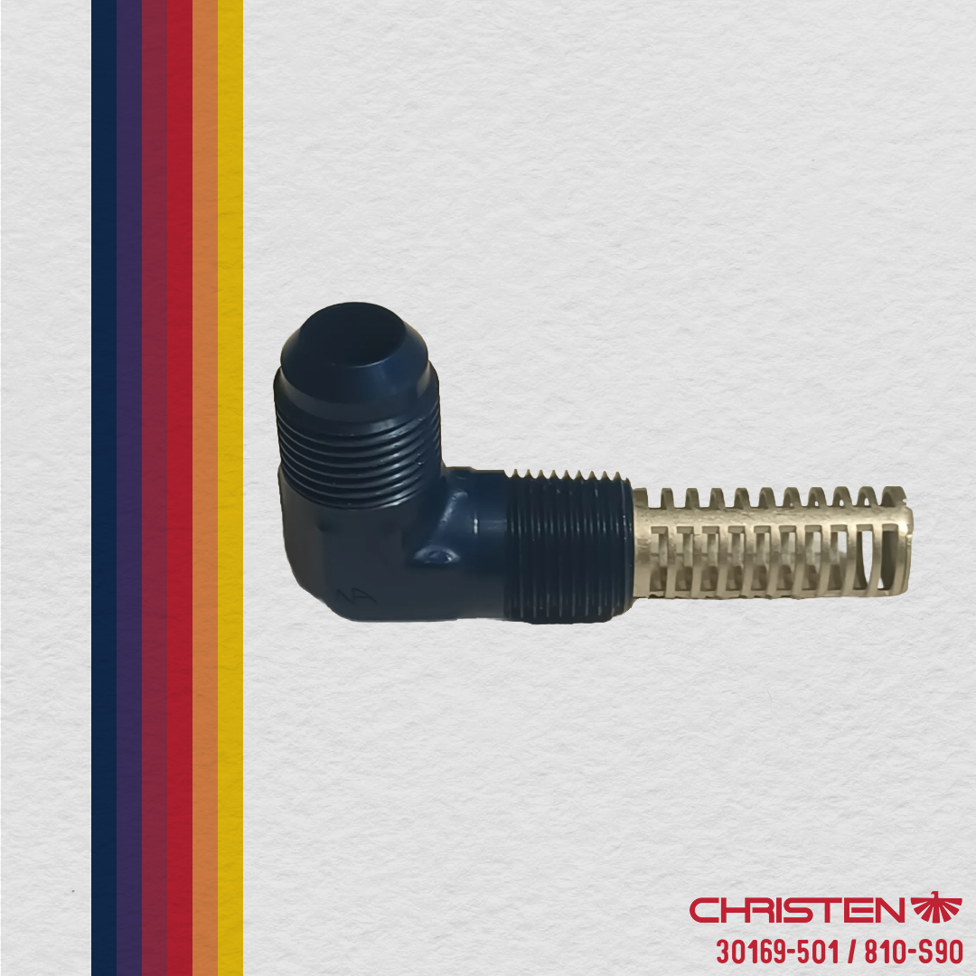 30169-501 (810-S90) 90' Sump Oil Strainer Fitting