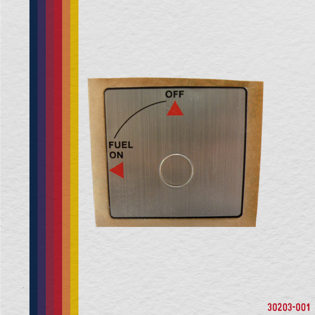 30203-001 Lockout  label