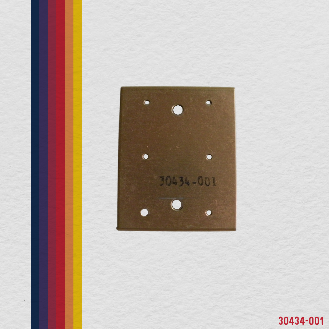 30434-001 Plate, aileron hindge