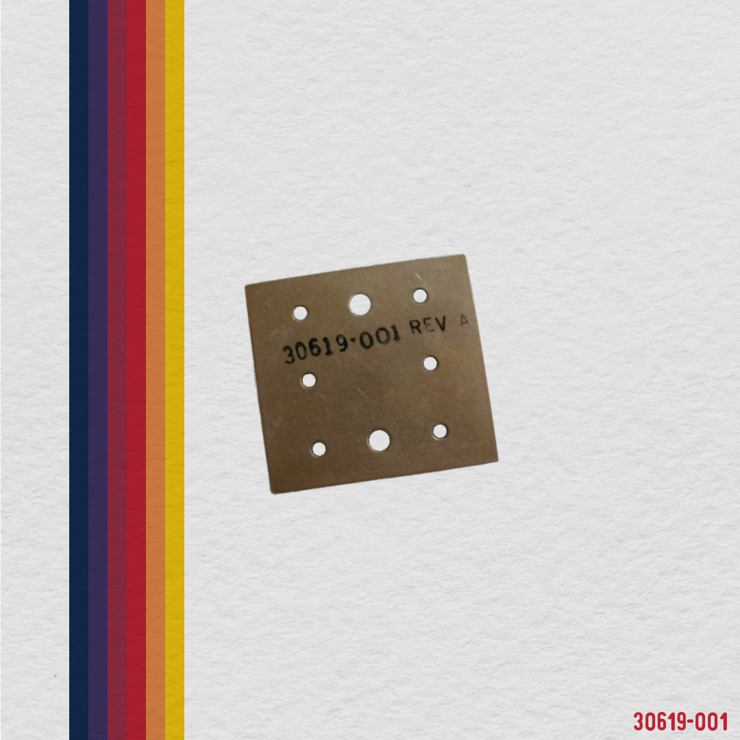 30619-001 Plate, aileron hinge1