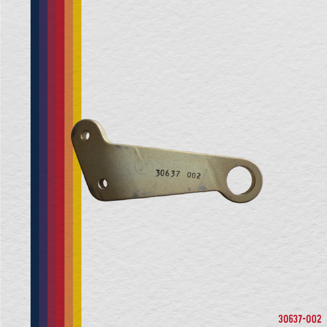 30637-002 Arm, aileron RH bent