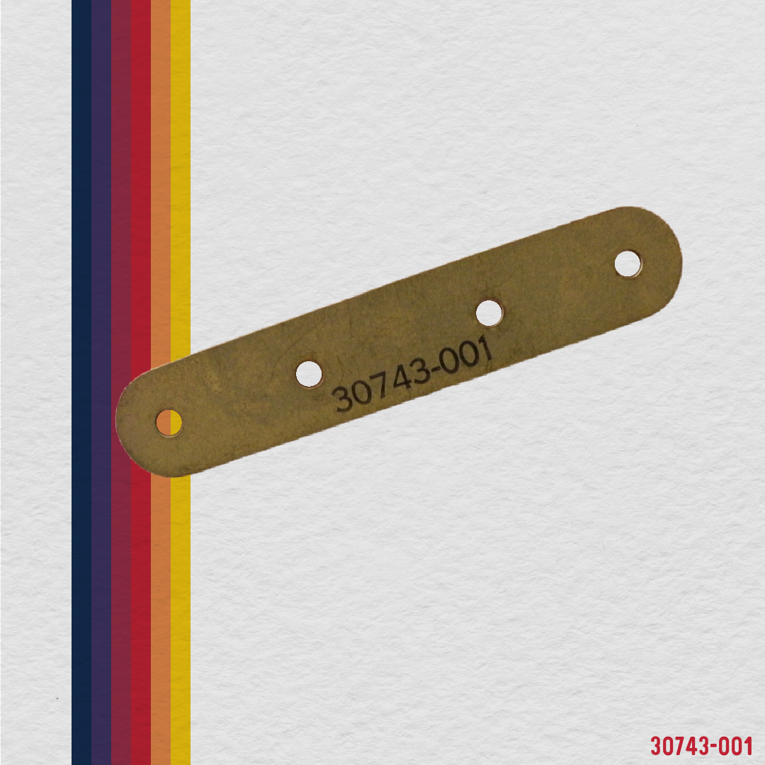 30743-001 Plate, wing attach rear spar
