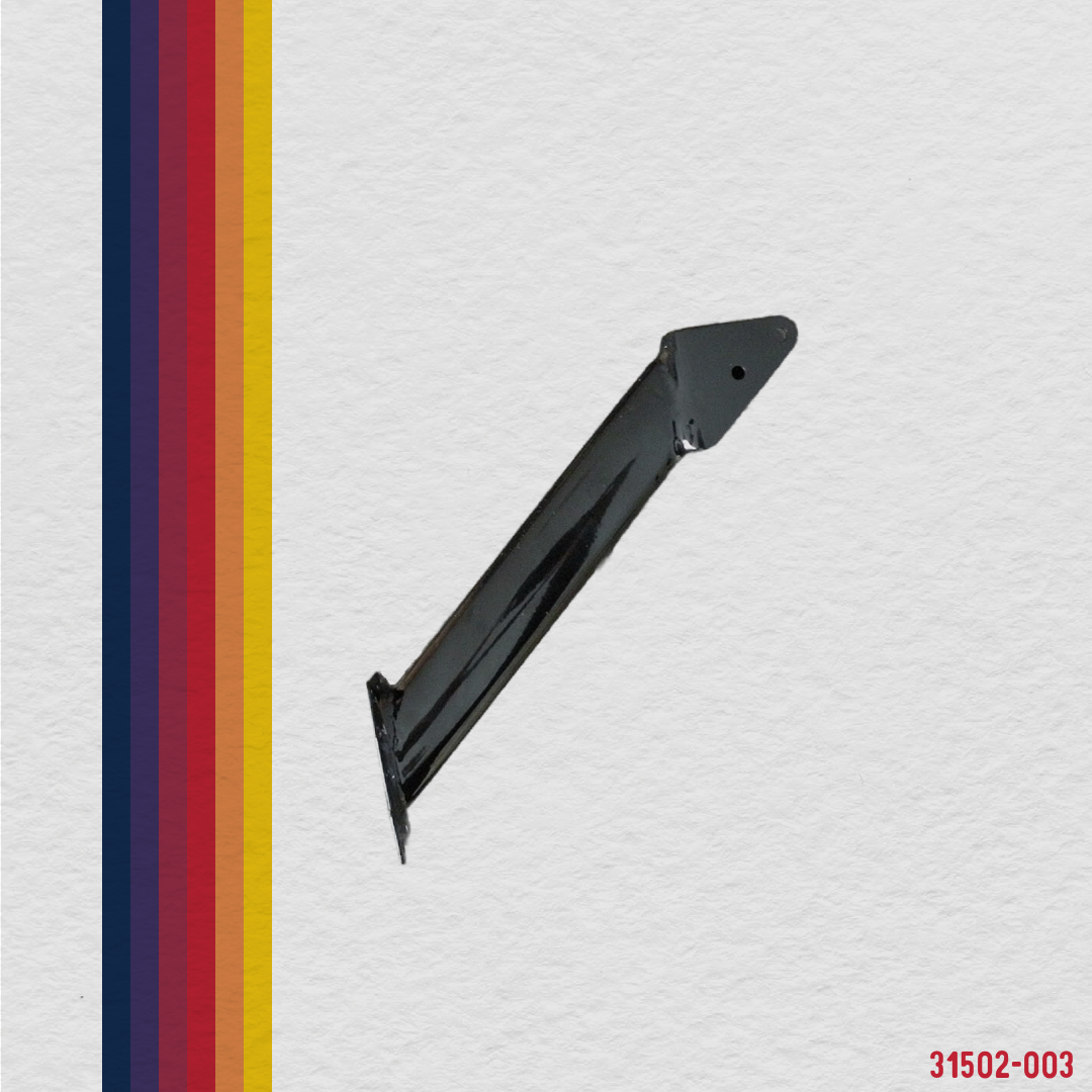 31502-003, Spade Mounting Bracket, Black