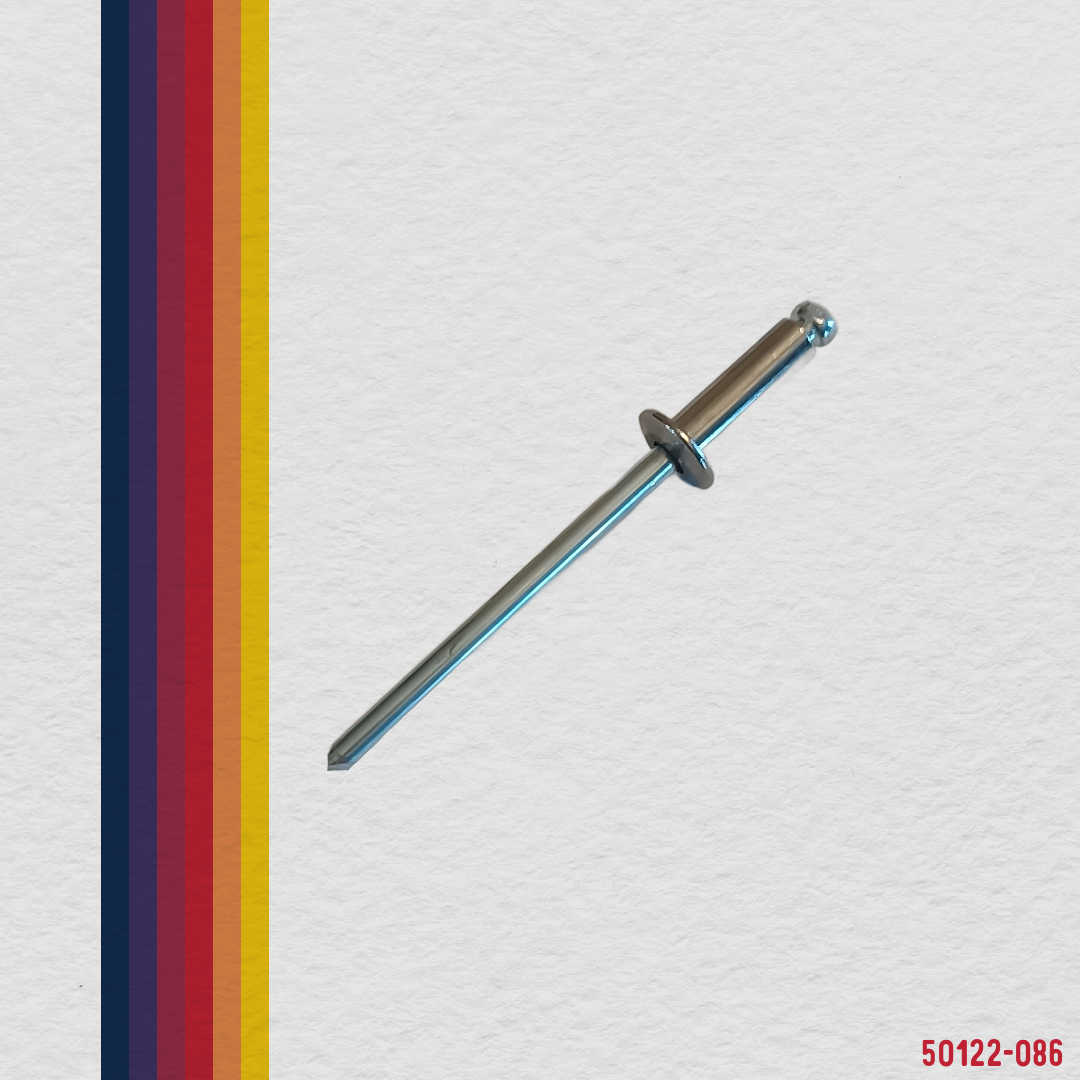 50122-086 Rivet, Steel Domed Head 4-4