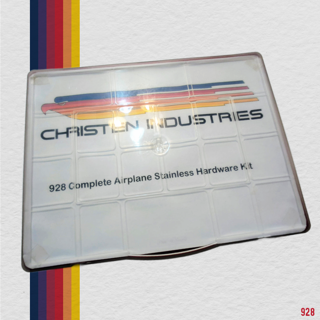 928 Complete Airplane Stainless Hardware Kit W/ Case