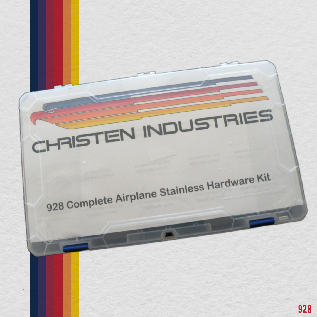 928 Complete Airplane Stainless Hardware Kit W/ Case