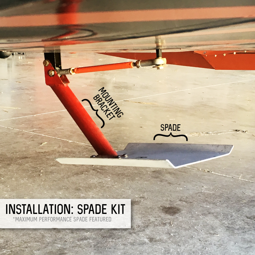 887-B, Spade Kit: Maximum Performance, Black