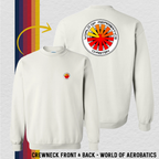 Crewneck Sweatshirt: World of Aerobatics (with 6 Back Design Options)