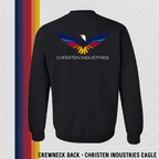 Crewneck Sweatshirt: Christen Industries Eagle (with 6 Back Design Options)