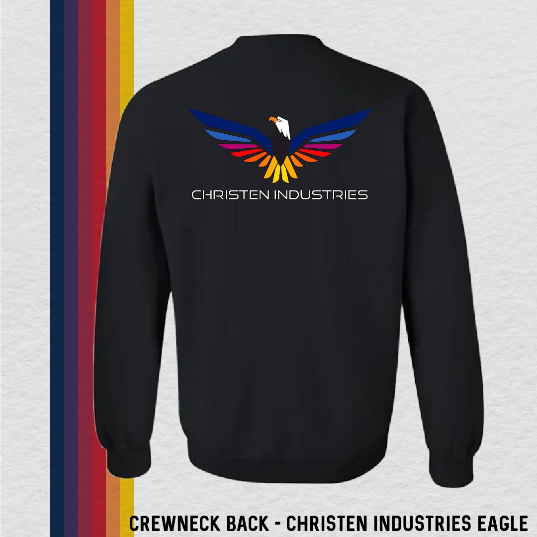 Crewneck Sweatshirt: Aerobatics Christen Eagle (with 6 Back Design Options)