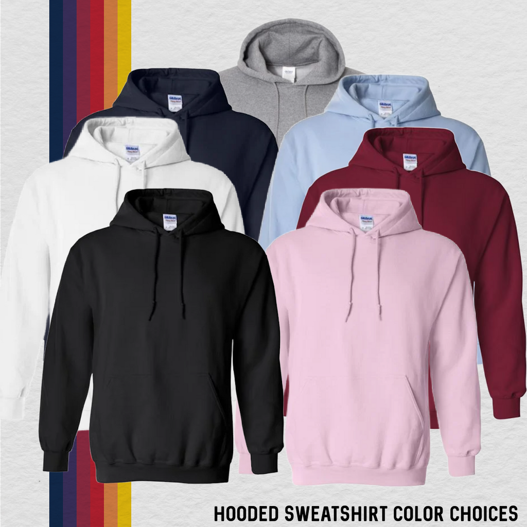 Hooded Sweatshirt: World of Aerobatics (with 6 Back Design Options)