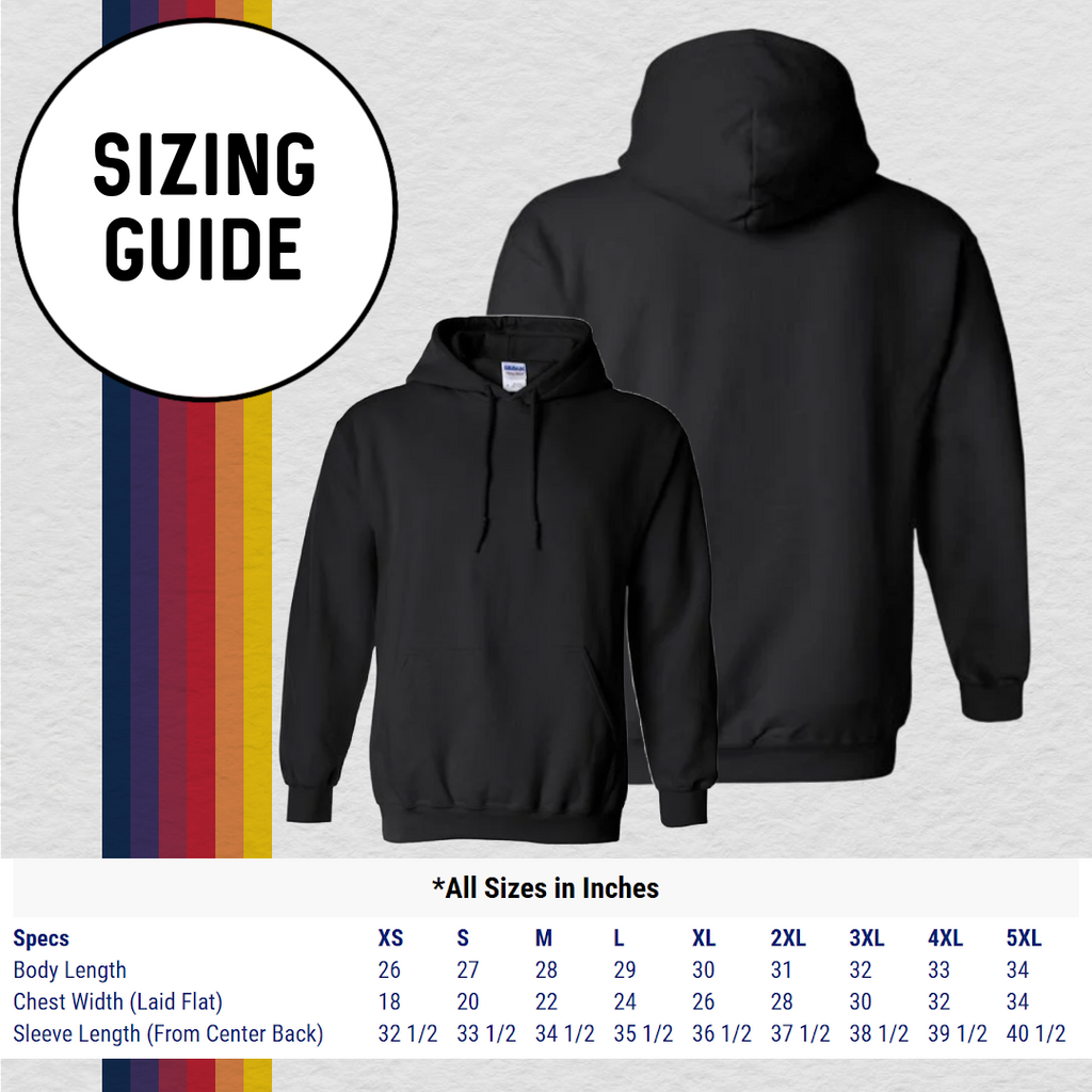 Hooded Sweatshirt: World of Aerobatics (with 6 Back Design Options)