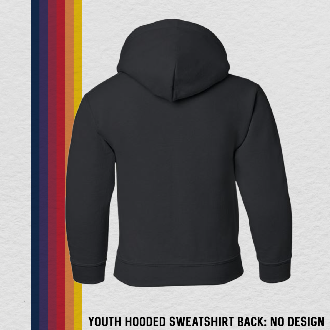 Youth Hooded Sweatshirt: Aerobatics Christen Eagle (with 6 Back Design Options)