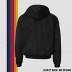 Fleece Lined Jacket: Flight Team (with 6 Back Design Choices)