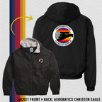 Fleece Lined Jacket: Aerobatics Christen Eagle (with 6 Back Design Choices)