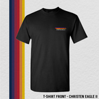 T-Shirt: Eagle Profile - CE II (with 6 Back Design Choices)