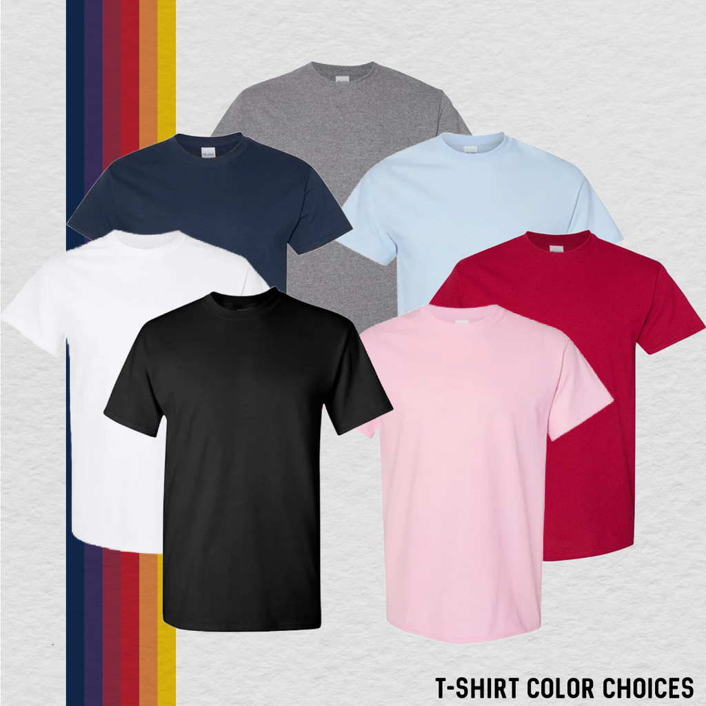 T-Shirt: Eagle Profile - CE II (with 6 Back Design Choices)