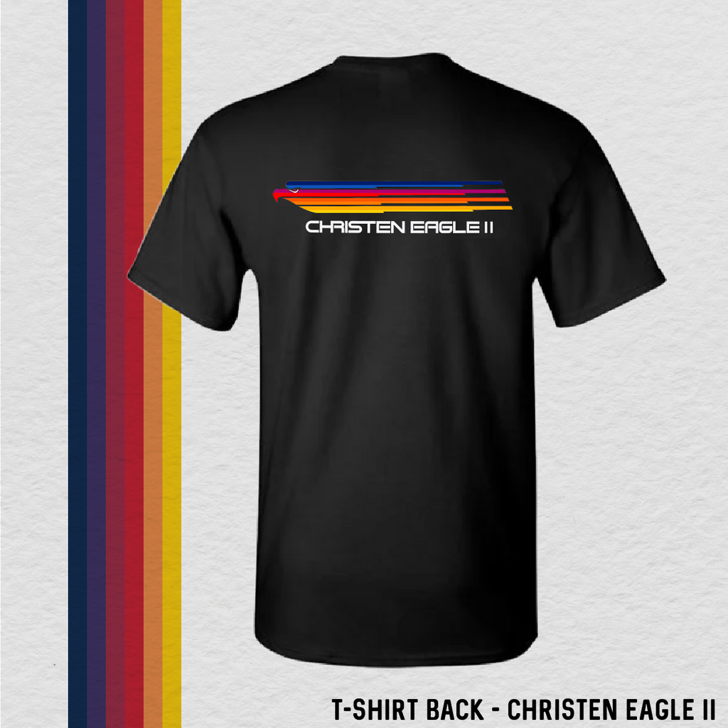 T-Shirt: Eagle Profile - CE II (with 6 Back Design Choices)