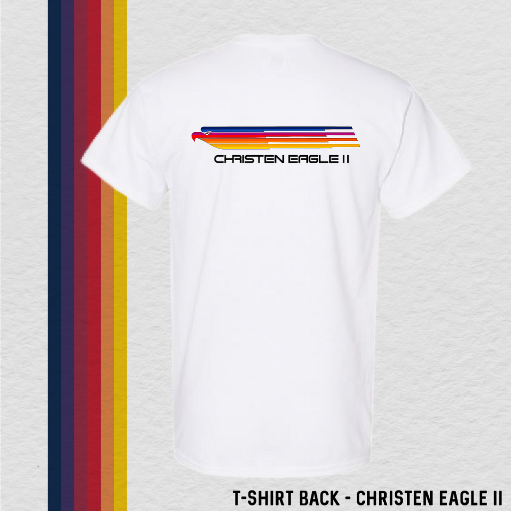 T-Shirt: Eagle Profile - CE II (with 6 Back Design Choices)