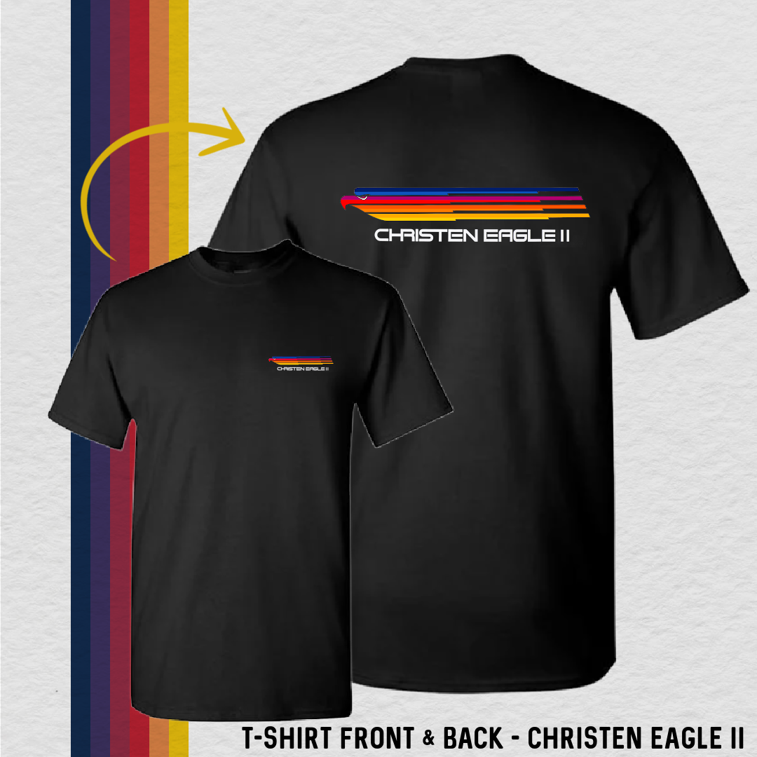 T-Shirt: Eagle Profile - CE II (with 6 Back Design Choices)