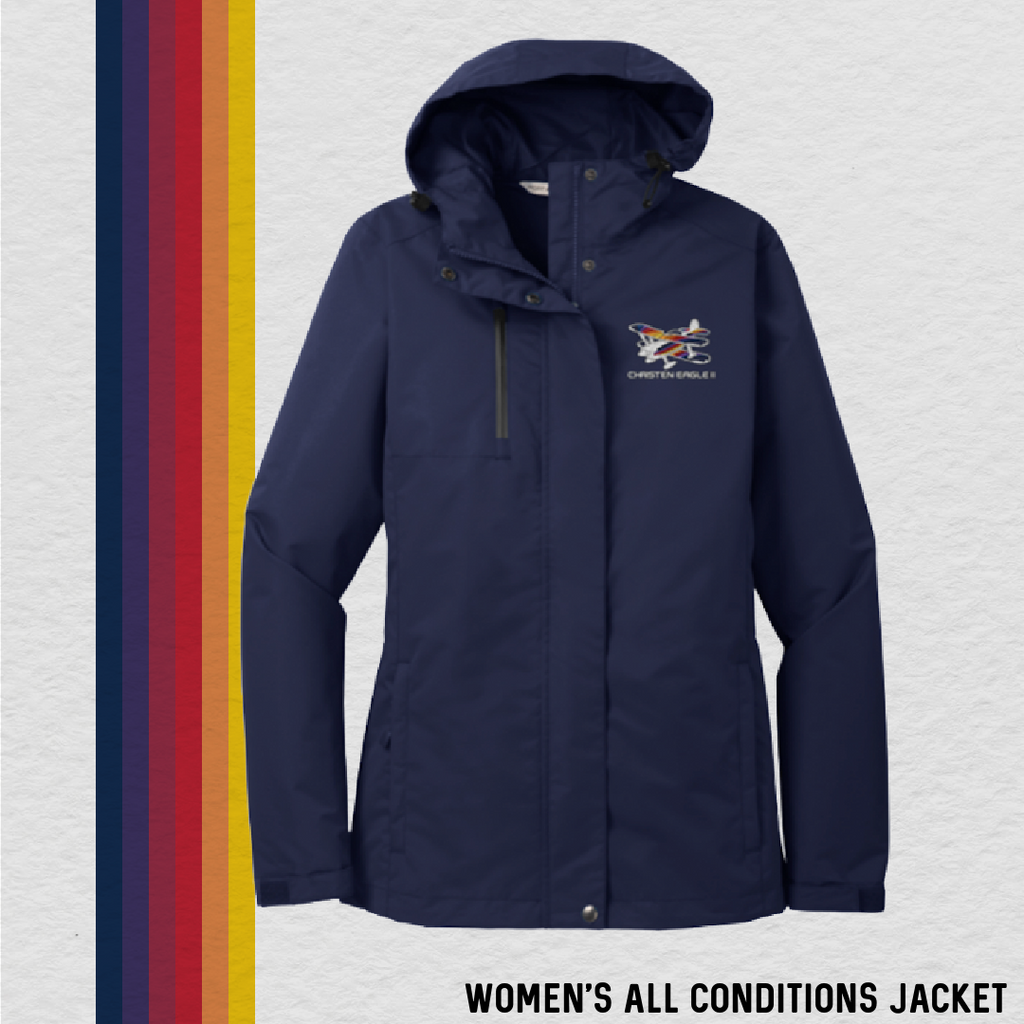 Embroidered Christen Eagle II Women's All Conditions Jacket