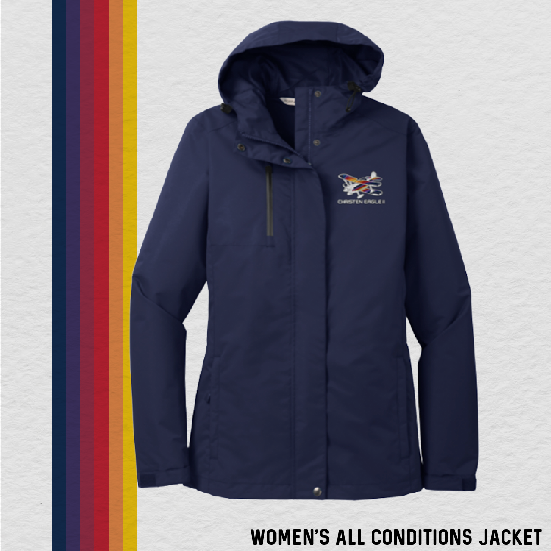 Embroidered Christen Eagle II Women's All Conditions Jacket