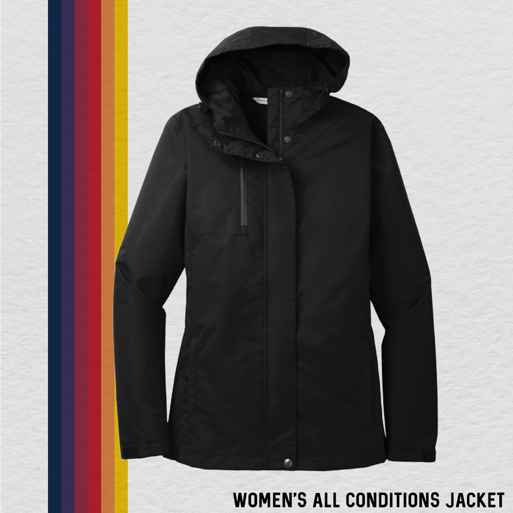 Embroidered Christen Eagle II Women's All Conditions Jacket
