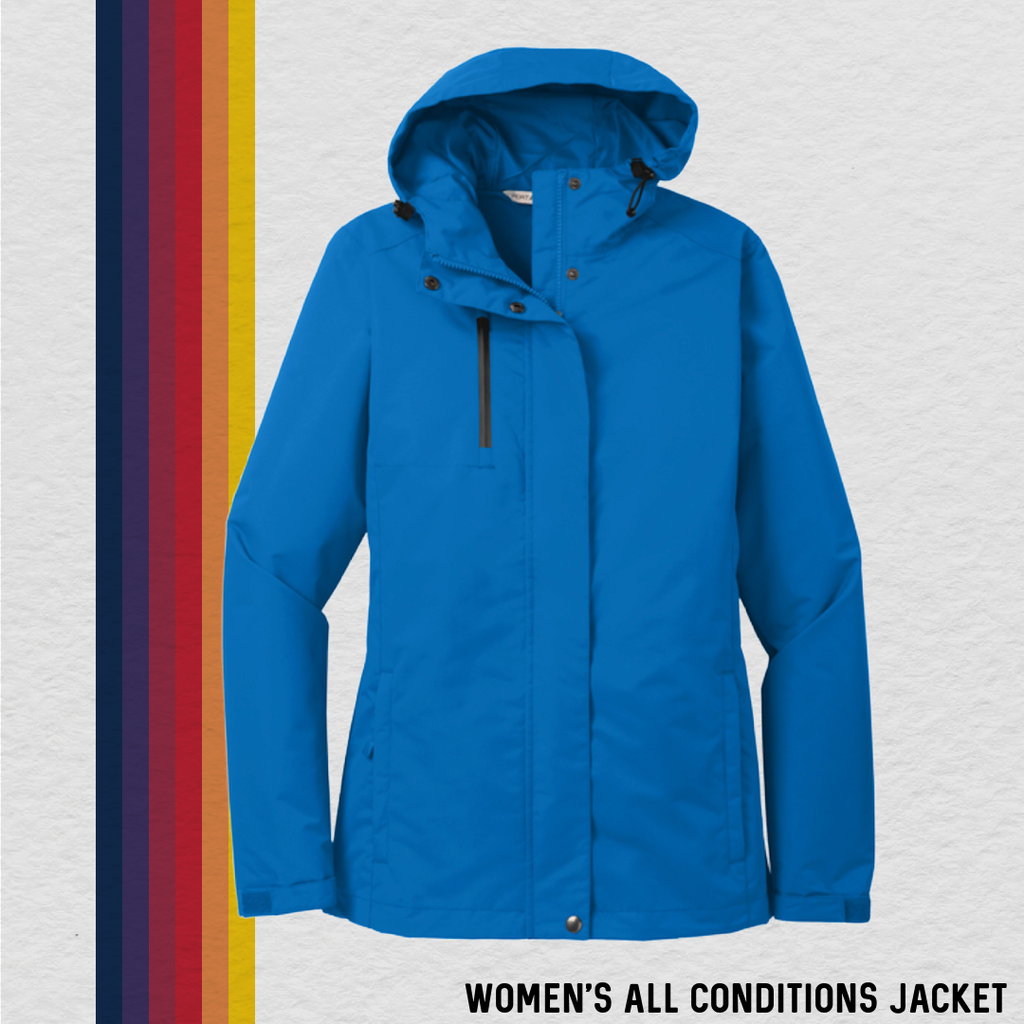 Embroidered Christen Eagle II Women's All Conditions Jacket