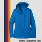 Embroidered Christen Eagle II Women's All Conditions Jacket
