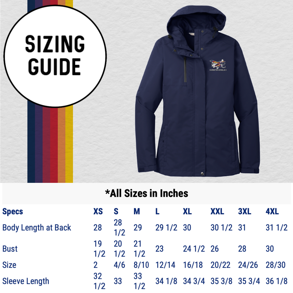 Embroidered Christen Eagle II Women's All Conditions Jacket