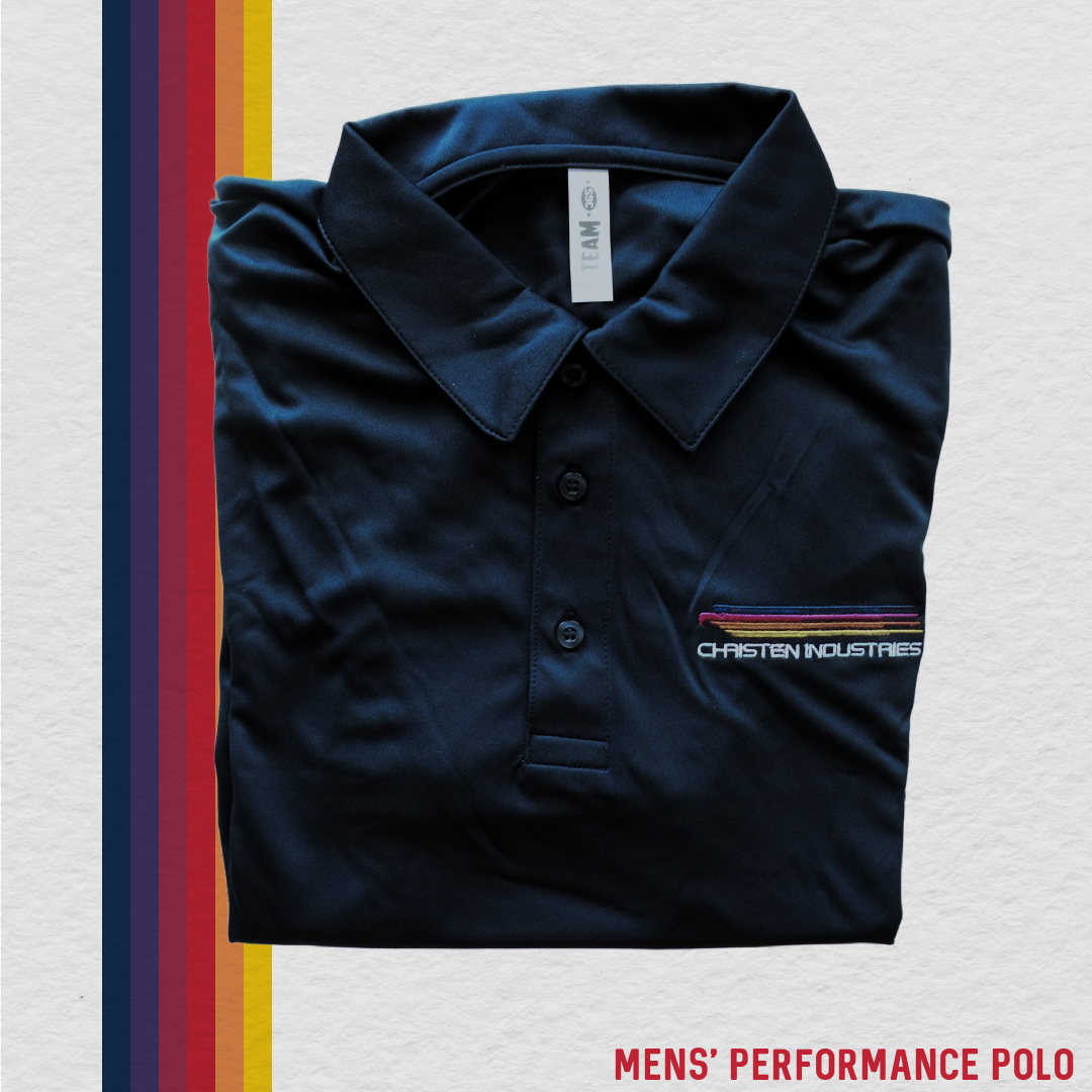 Mens' Performance Polo: Christen Industries