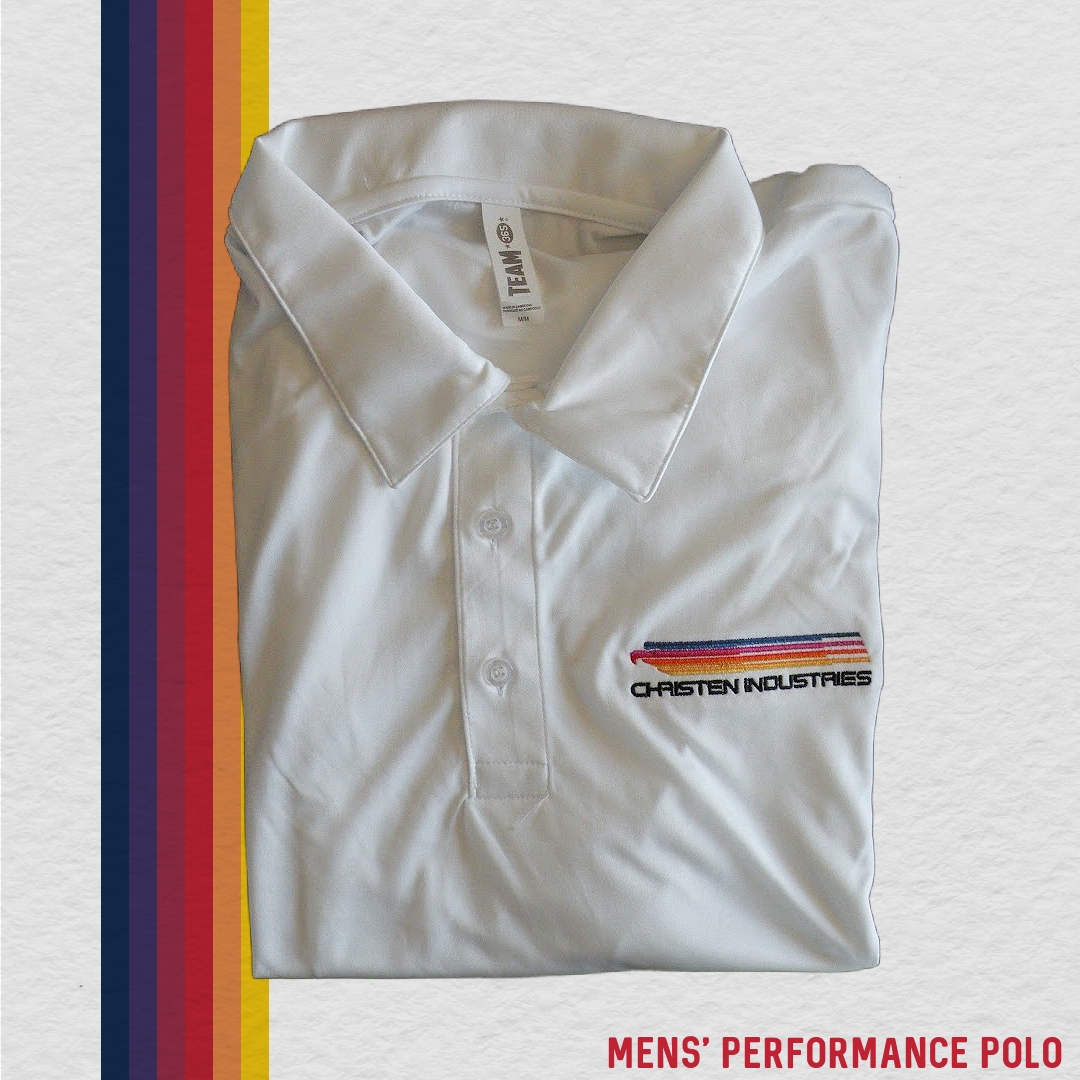 Mens' Performance Polo: Christen Industries