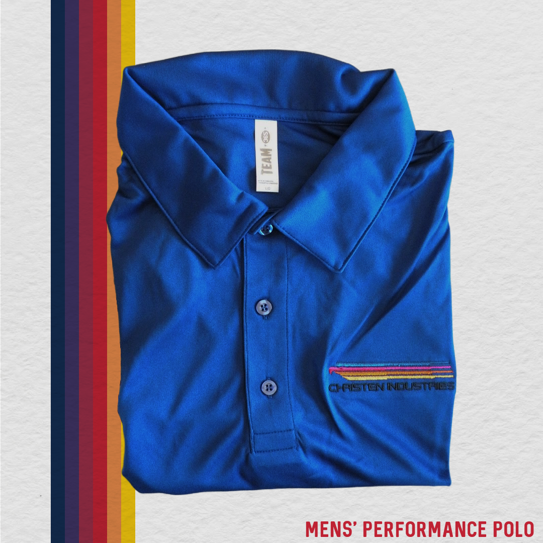 Mens' Performance Polo: Christen Industries