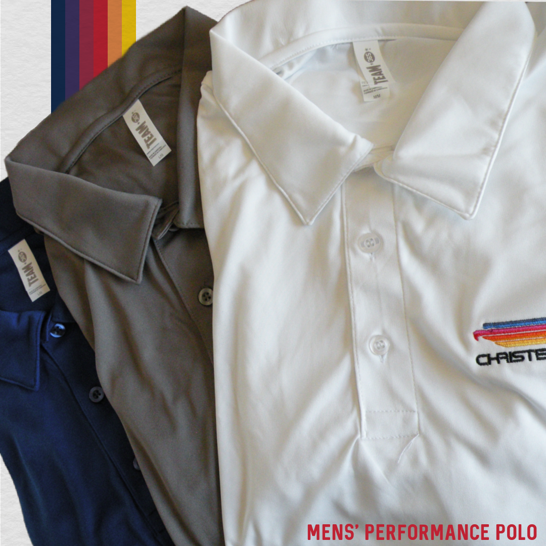 Mens' Performance Polo: Christen Industries