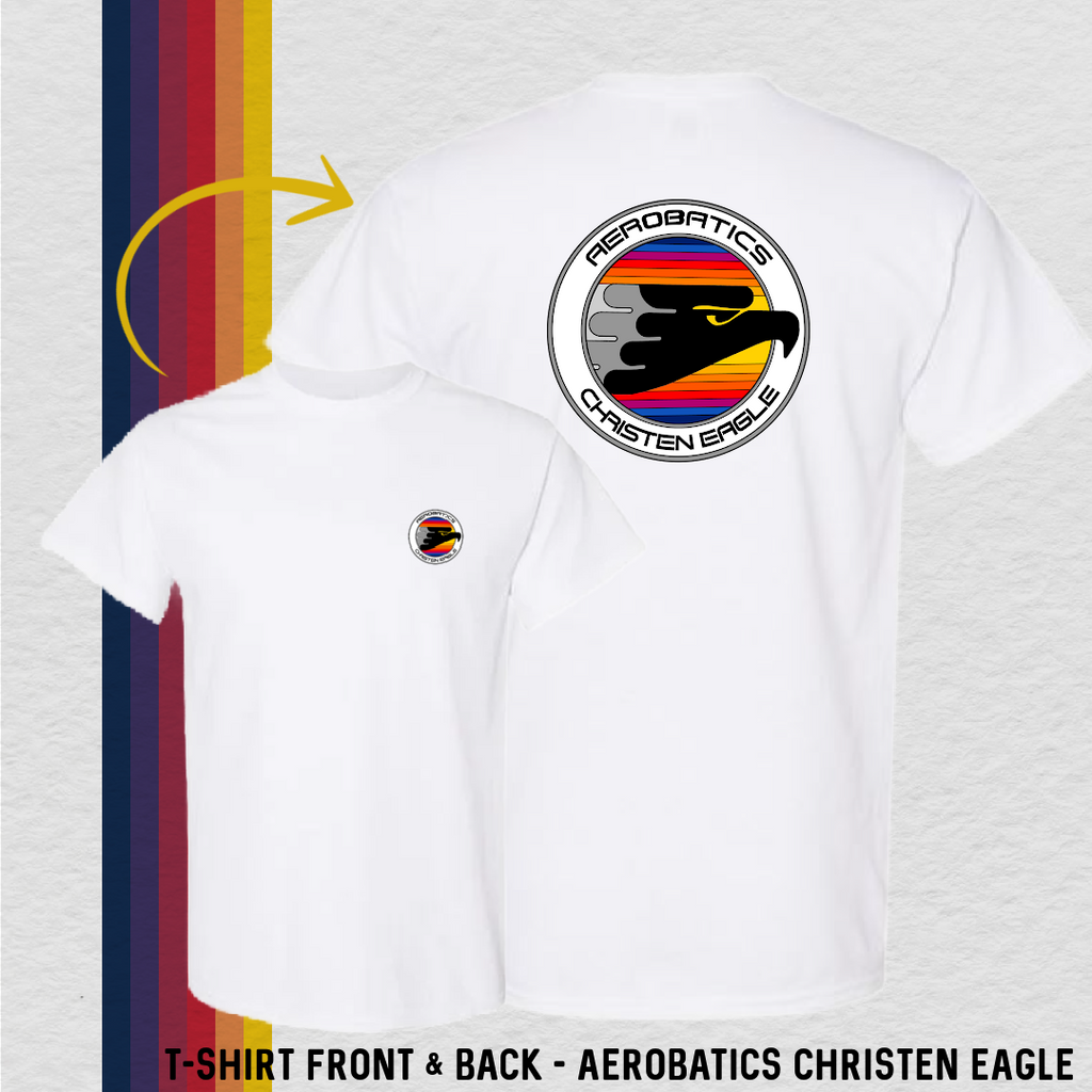 T-Shirt: Aerobatics Christen Eagle (with 6 Back Design Choices)