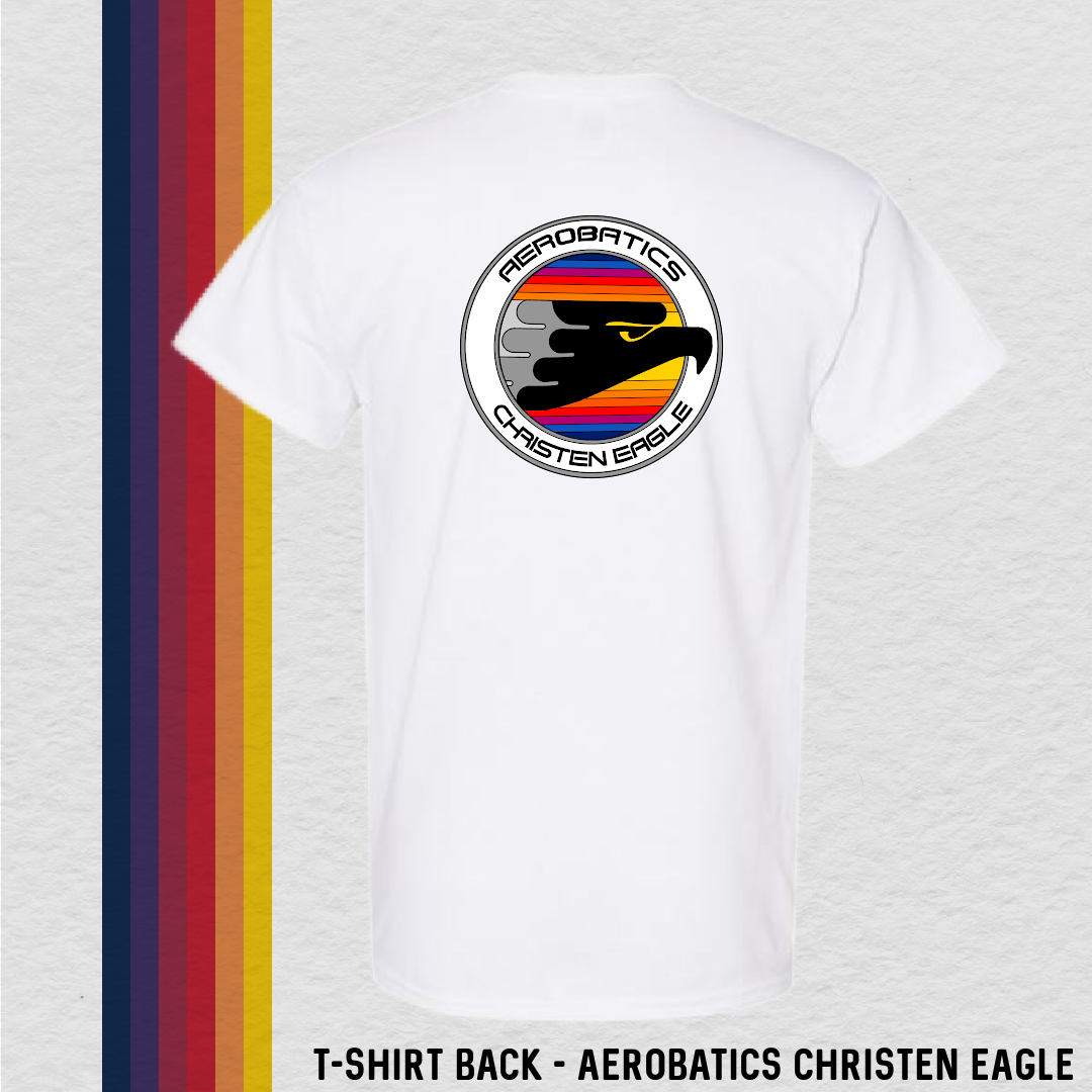 T-Shirt: Christen Eagle II (with 6 Back Design Choices)