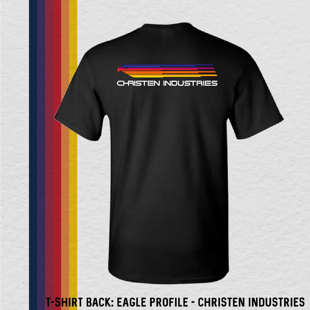 T-Shirt: World of Aerobatics (with 8 Back Design Choices)