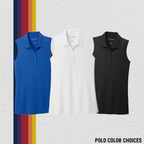 Sleeveless Polo (7 Design Choices)