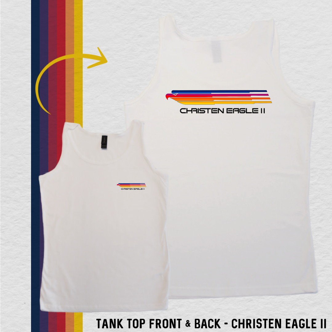 Tank Top: Christen Eagle II (with 6 Back Design Choices)