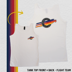 Tank Top: Flight Team (with 6 Back Design Choices)